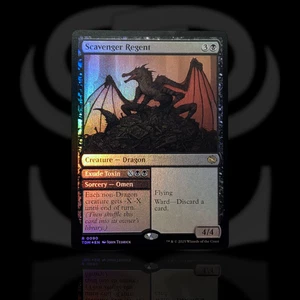 Scavenger Regent •Foil• Creature/Sorcery - Omen • Tarkir Dragonstorm • MTG TDM - Picture 1 of 2