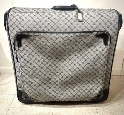 RALPH LAUREN LUXE JACQUARD MONOGRAMA ROPA RODANTE BOLSA MALETA XL EQUIPAJE 25" Foto 1 de 4