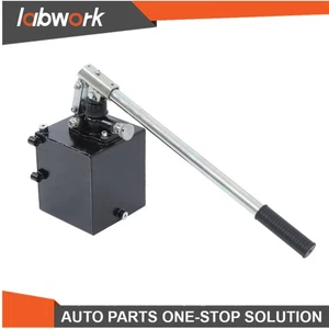 Labwork Hydraulic Piston Hand Pump 1.5 CID 5 Qt w/ Release Knob Single-acting - Picture 1 of 12