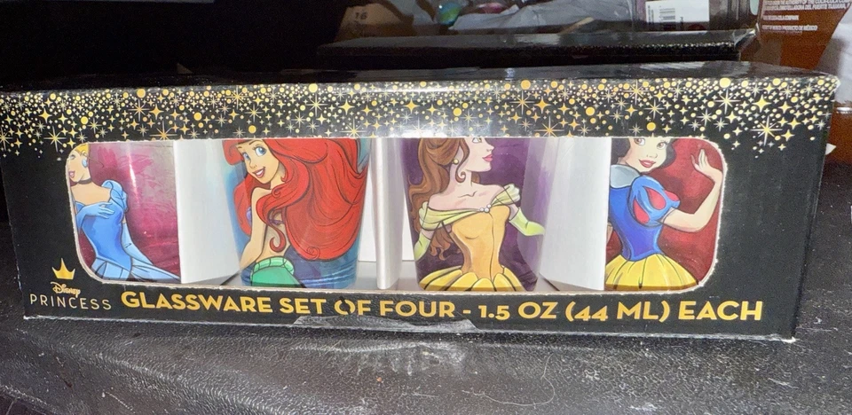 Juego de cristalería princesa Disney Foto 1 de 4