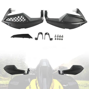 1 Pair ATV Hand Guard Wind Deflector For Can-Am Outlander 450 500 650 800 1000 - Picture 1 of 8