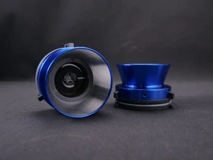 1 Pair Pro 1/4'' SONY Blue Nab Hub Adapters For Reel To Reel Tape Recorders - Picture 1 of 7