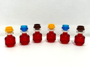 6 X LEGO MINECRAFT ROTE TRANKFLASCHEN (BRANDNEU) - Bild 1 von 1