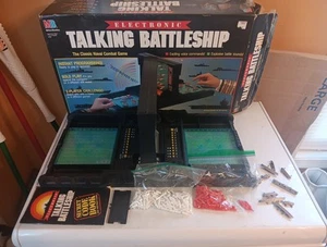 Vintage Electronic Talking Battleship 1989 Milton Bradley. (READ) - Picture 1 of 6