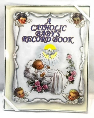 Libro de registros de un bebé católico - Guardián de registros de bebé tapa dura de Hirten NUEVO Foto 1 de 4
