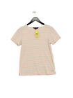 Crew Clothing Women's T-Shirt Uk 10 Pink 100% Cotton Basic