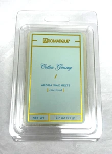 Aromatique Cotton Ginseng Aroma Wax Melts Scented Cubes 2.7oz Pack - Picture 1 of 3