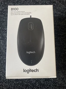 Logitech B100 Mouse Brand New - Picture 1 of 5