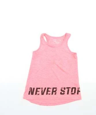 Young Dimension Girls Pink Polyester blend T-Shirt Size 7-8 Years - Image 1 of 4