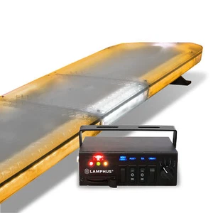 SolarBlast SBFB82 47" 98W Amber Flashing LED Strobe Full-Size Light Bar - Bild 1 von 7