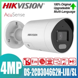 Hikvision DS-2CD3046G2H-LIU/SL 4 MP Strobe Light and Audible Warning IP Camera - Picture 1 of 4