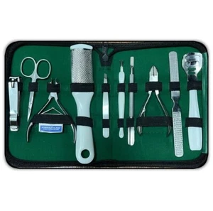 Professional Manicure and Pedicure Nail Clippers Set 11 in 1 Stainless Steel - Picture 1 of 14