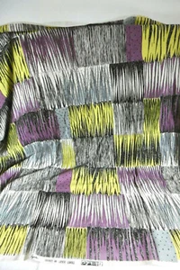 COUPON TISSU ANCIEN ANNÉES 1950 - "TAGADA" ENVIRON 155 x 128 cm - BON ÉTAT - Imagen 1 de 6