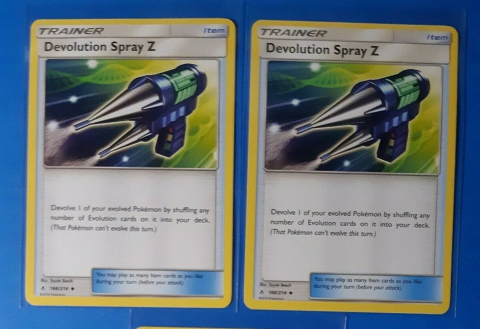 2x Devolution Spray Z 166/214 Pokemon card Unbroken Bonds uncommon NM - Image 1 of 1