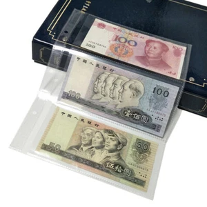 10 piezas 3 cuadrículas soporte de colección de almacenamiento de billetes de papel moneda - Imagen 1 de 7