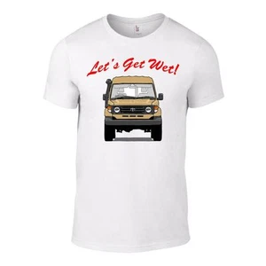 Land Cruiser J70 Shirt - Let's Get Wet, Summer, Offroad, Snorkel - Picture 1 of 1