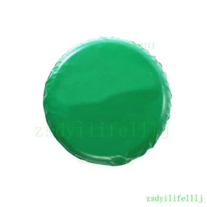 1x Fit For Land Rover Car Rear Spare Tire Wheel Dust-proof Cover PU Green Trim - Imagen 1 de 1