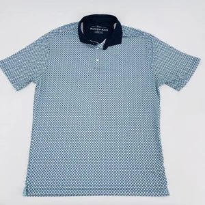 Mizzen Main Phil Phil Mickelson Hemd Herren Large blau kariert Performance Polo - Bild 1 von 13