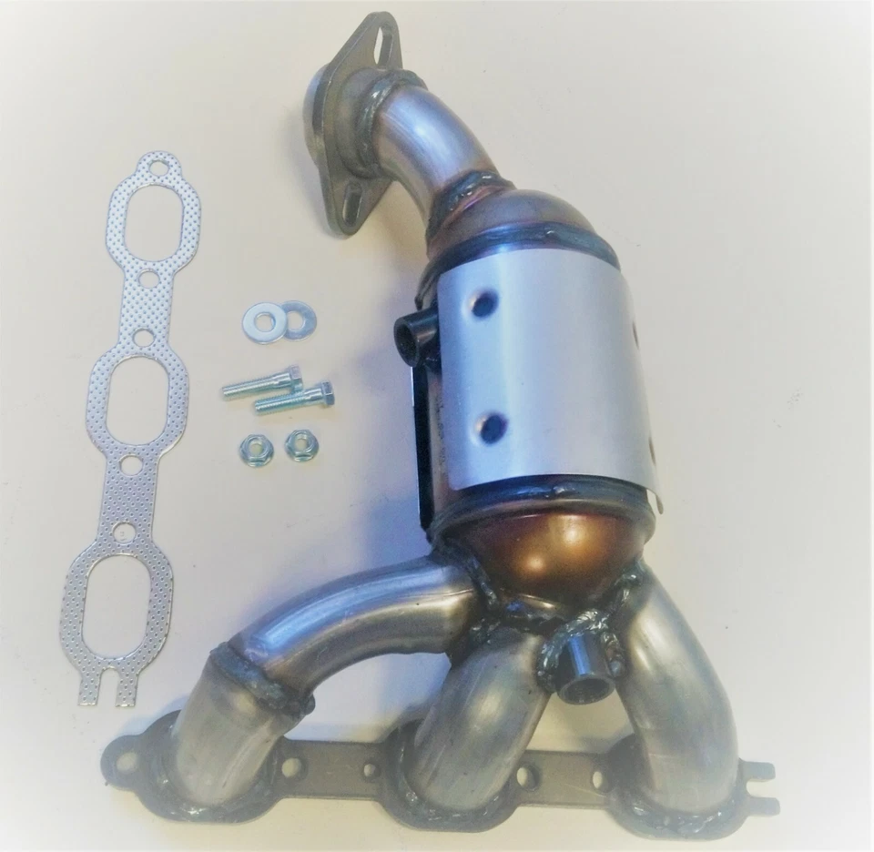 2009 2010 Volkswagen Routan 4.0L conversor catalítico dianteiro radiador lateral - Imagem 1 de 1