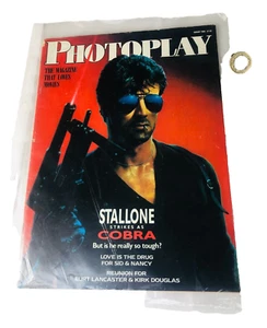 Magazine Photoplay Film Monthly Mag August 1986 Vintage ra - Picture 1 of 3