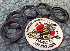 pack of 5 new Harley Clutch Hub Seals 57-67 XL XLCH Sportster 37440-57 nos - Picture 1 of 2