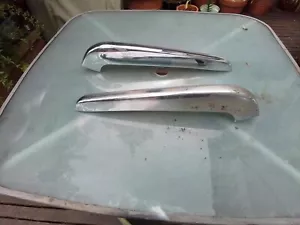 Triumph 2000 2500 Mk2 Saloon Pair Rear Corner Bumpers. Read Description - Picture 1 of 4
