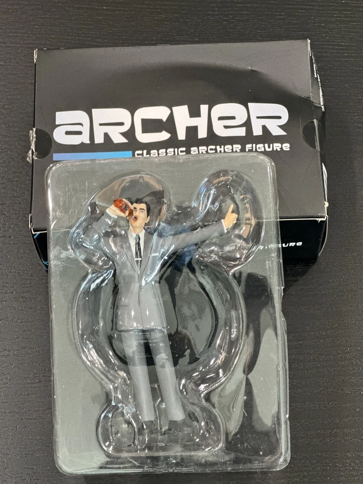 Loot Crate FX Archer 经典纯银射手可动人偶带底座全新带盒  — 第 1/1 张图片