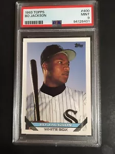 1993 Topps Bo Jackson, #400, PSA 9 (kostenloser Versand für 3!) - Bild 1 von 2