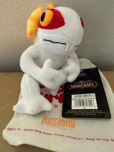 World of Warcraft Lurky 9" Beans Plush Bag White Murloc 2015 NWT New w/ Tag - Picture 1 of 10