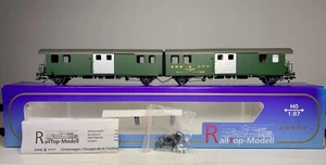 Raro RailTop Modelo 31718 Swiss SBB CFF Postal Clasificación Coach - Escala HO 1:87 - Imagen 1 de 18