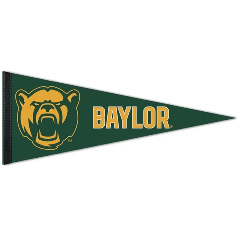 BAYLOR BEARS ROLL UP PREMIUM FELT PENNANT 12"x30" NEW WINCRAFT 🐻 Cover