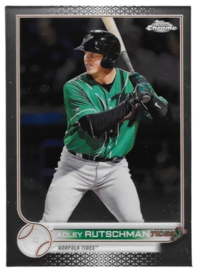 ADLEY RUTSCHMAN 2022 Topps Chrome Pro Debut Rookie Card - Orioles - Image 1 of 2