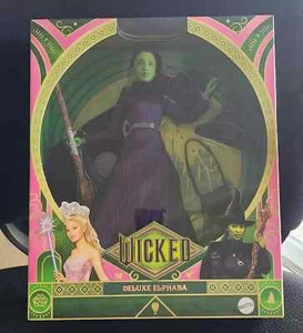 🏆 COLLECTIBLE Wicked Movie DELUXE ELPHABA Fashion Doll URL MISPRINT wicked.com - Picture 1 of 7