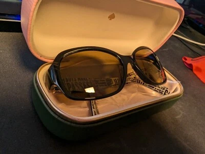 Gafas de sol Kate Spade AKIRA/P/S 9KQRA 54-17-130 MM negras ovaladas en estuche *defecto Foto 1 de 4