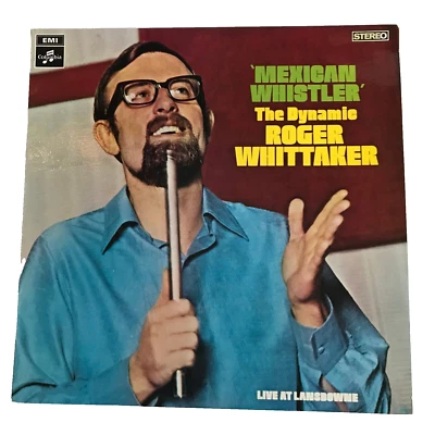 The Dynamic Roger Whittaker ( Mexican Whistler ) Live Vinyl Lp Record 1967 - Image 1 of 4