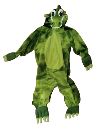 Disfraz de Halloween The Children's Place DRAGÓN terciopelo verde suave 12-24mos 1 pieza Foto 1 de 4