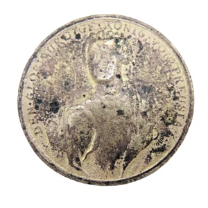 Uralter Erdfund Medaille Münze König von Preusia 1757 Triberg Friedrich II - Bild 1 von 7