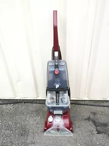 Hoover FH50150 Power Scrub Deluxe Carpet Cleaner Machine Upright Shampooer Red - Picture 1 of 12