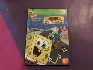 LeapFrog Tag Pen LeapReader book — SPONGEBOB SQUAREPANTS: TOUR DE BIKINI BOTTOM - Picture 1 of 3