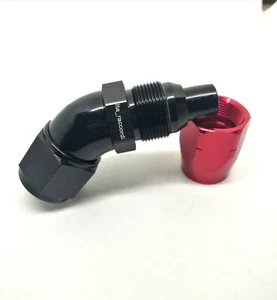 an8 an-8 11 mm 45 gradi raccordo jic olio benzina full ultraflow alto flusso - Imagen 1 de 2