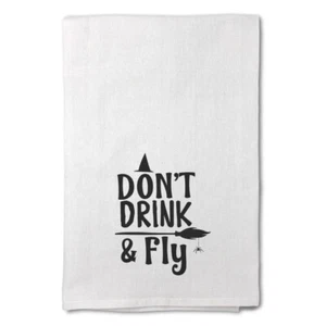 Decor Flour Kitchen Towels Don'T Drink and Fly Cleaning Supplies Dish Towels - Picture 1 of 7