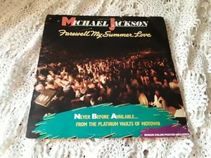 Vintage 1984 Michael Jackson Farewell My Summer Love LP - Imagen 1 de 4