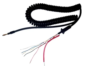 6 Draht CB Funk Ersatz Mikrofonkabel Galaxy, Ranger, Astatic, Turner usw.! - Bild 1 von 2