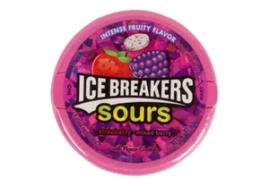 Sours Strawberry-Mixed Berry 1.5 Oz Containers (Pack of 8), 1.5 Ounce - Picture 1 of 12