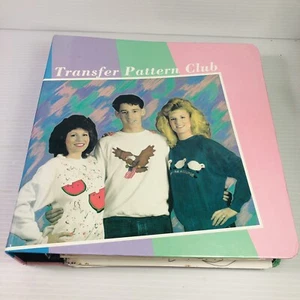 Craft Transfer Pattern Club book Binder With Patterns VTG - Picture 1 of 12