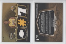 2007-08 Topps Triple Threads Triple Relic Sepia /9 Lamar Odom #TTR-53