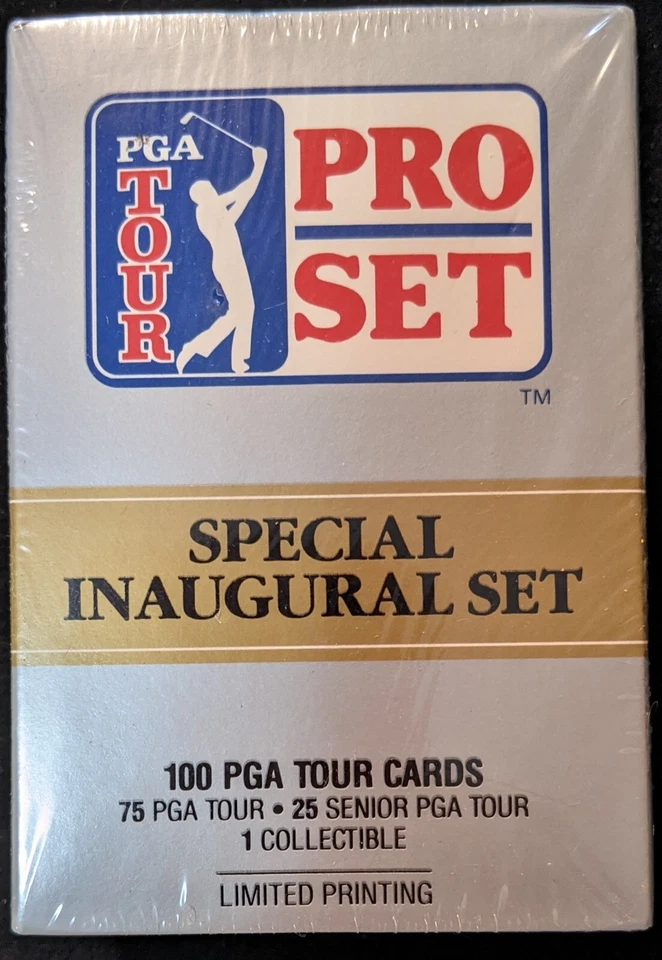 1990 Pro Set PGA TOUR SET INAUGURAL ESPECIAL 100 tarjetas selladas nuevo en caja    Foto 1 de 1