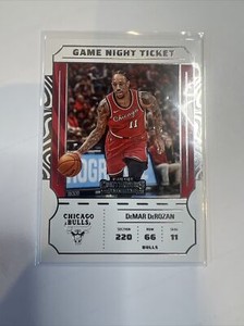 2022 Panini Contenders #4 DeMar DeRozan  Game Night Ticket