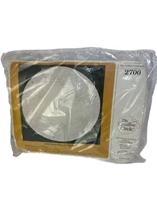 Creative Circle 2700 "Old Fashion Christmas" Tree Skirt/Table Kit Candle Wicking - Picture 1 of 12