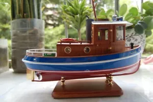 Harbor Micro Tug Boat M3 1:18 273mm Model Ship Kit RC Model Ship kit - Imagen 1 de 12